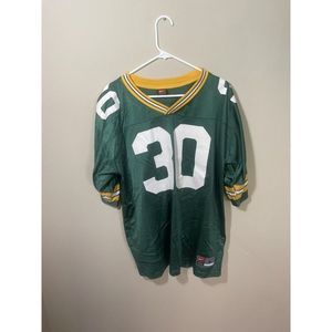 Vintage Ahman Green Green Bay Packers Nike On Field Jersey Made In USA Size L
